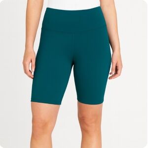 INFINITE PERFORMANCE Dark Green Bike Shorts Size Medium